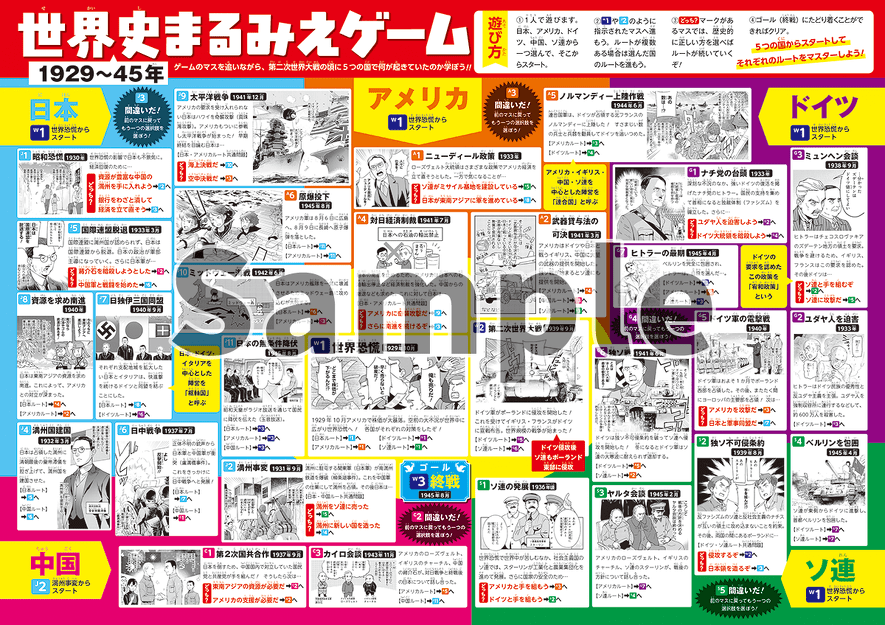 世界史まるみえゲーム【1929~45年】】