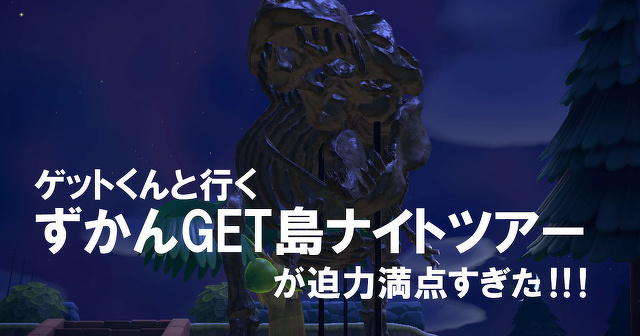 祝！『あつ森』アップデート！カメラアプリPROでずかんGET島ナイトツアーへGO!