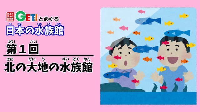 角川の集める図鑑GET！とめぐる日本の水族館　第1回　北の大地の水族館【北海道】