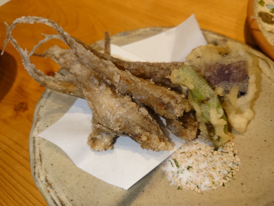 キュウシュウヒゲの唐揚げ