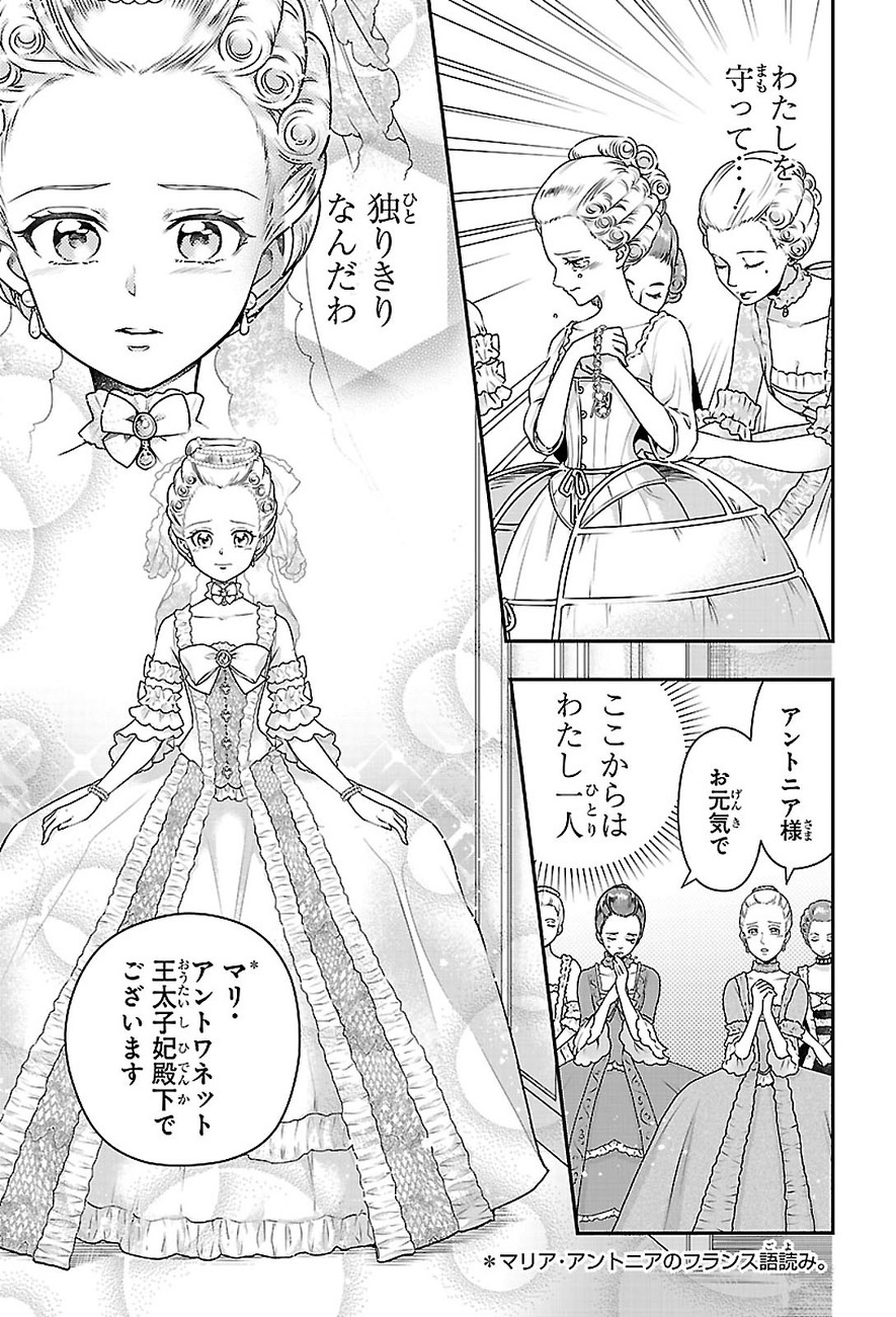 革命に散った悲劇の王妃 マリ・アントワネッ | まんが人物伝