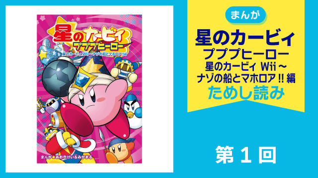 星のカービィ プププヒーロー 星のカービィ Wii～ナゾの船とマホロア!!編　第１回