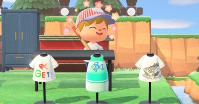 GET島限定の魚Tシャツが完成しました! 『あつ森』でずかんGET島をつくろう!! 第8回