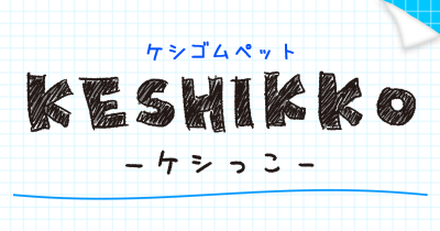 大人気キャラクター「ケシっこ」をチェックしてね☆