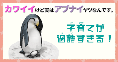 カワイイけど実はアブナイヤツなんです。⑨ 子育てが過酷すぎる!