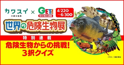 危険生物からの挑戦! 3択クイズ 第9問