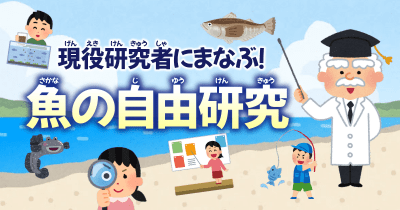 わからなかったら自分で名前を付けたって良い!!自分らしいオリジナル図鑑をつくろう【現役研究者にまなぶ!魚の自由研究 第6回】