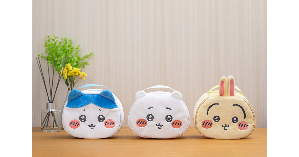 このかわいさ、反則級♡ 人気の『ちいかわ』のフェイス型バニティ 