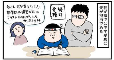 我が家の中学受験担当者