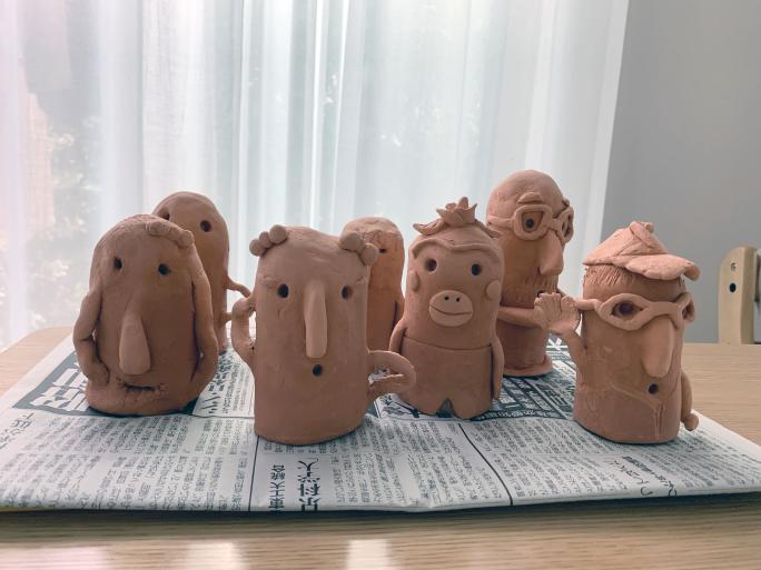 夏休みの工作にも！ 子どもと一緒に埴輪（はにわ）を作ってみた