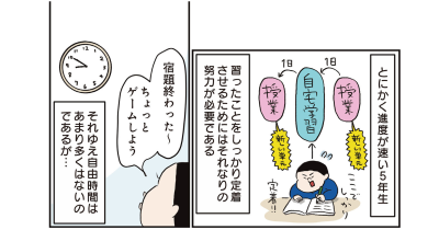 5年生編～上がらぬ成績と夫の参戦～③ 第6回｜『中学受験に挑戦したら、想像以上に壮絶でした』ためし読み